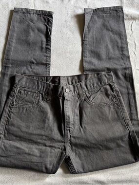Levi's 508 Straight Gray Jeans
